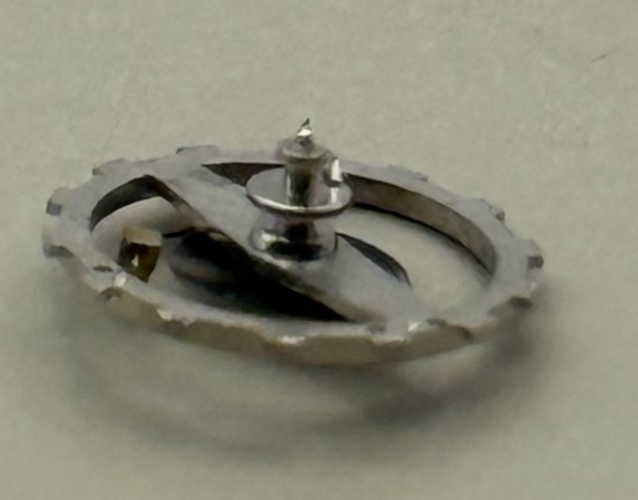 Brac 2021 2051 Balance Wheel Complete And Spring 69 M Watch Movement Parts NOS