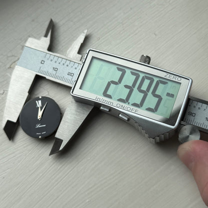 26mm Vintage Lucerne BFG 844 Swiss Black Dial Manual Wind Watch PARTS / REPAIR