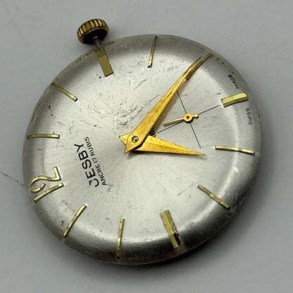 OM 116 Watch Movement Jesby Running Manual Wind Vintage Parts 25.8mm