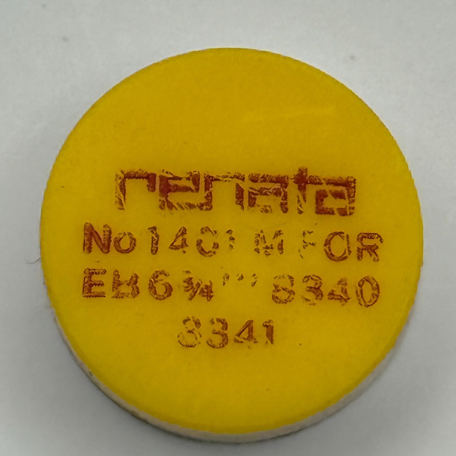 EB 8340 8341 Balance Complete 6 3/4''' Renata 1401 M Watch Movement DAMAGED