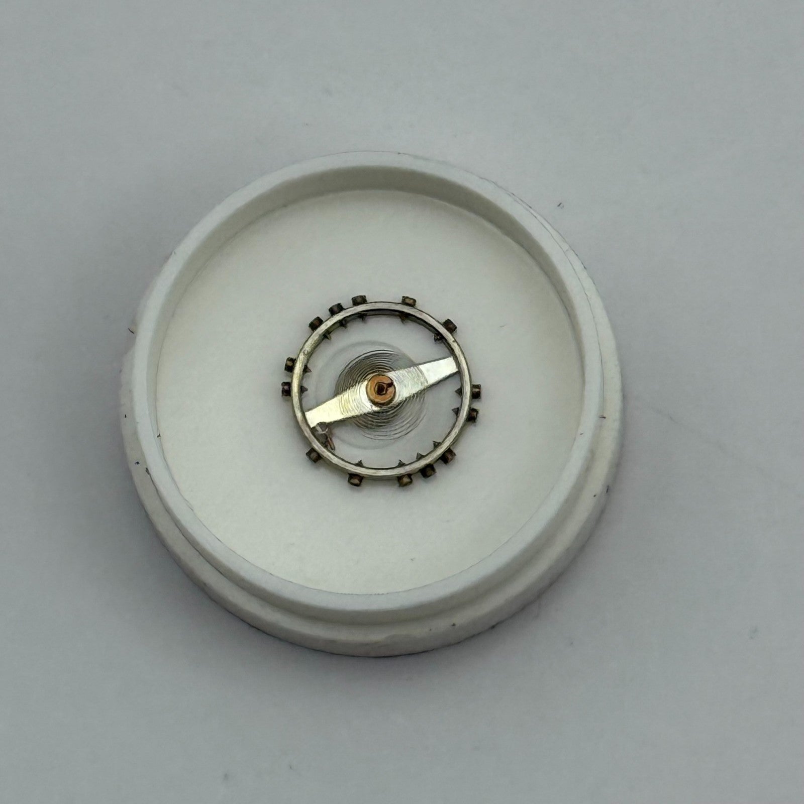 ETA 2410 Balance Wheel Complete And Spring 6¾’’’ 1059 M Watch Movement Parts NOS