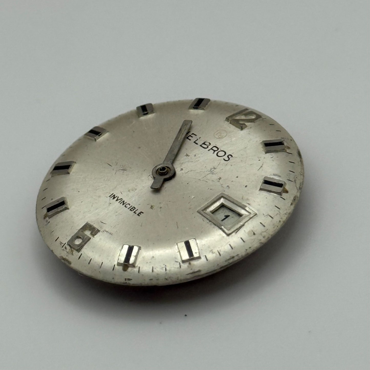 Lorsa P75A Watch Movement Helbros Manual Wind Vintage Parts Repair 25.9mm