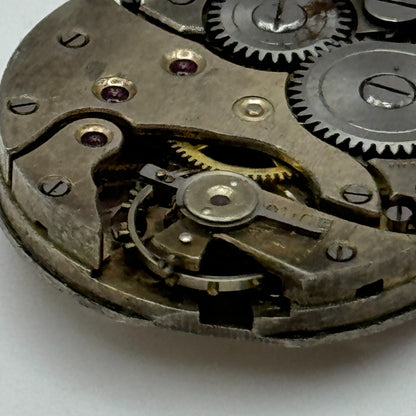 23.6mm Balance Ok 15 Jewels 3 Adj Swiss Vintage Manual Wind Watch Movement PARTS