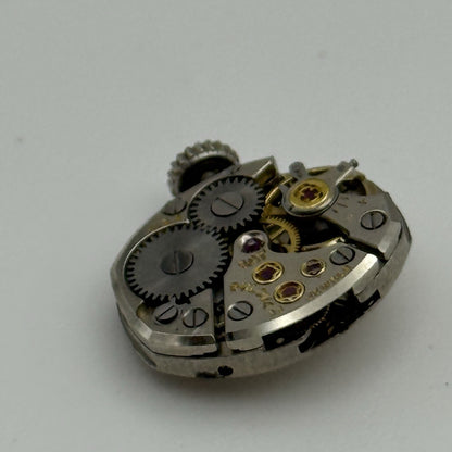 13.1mm Vintage Ladies Bulova 5AT Manual Wind Swiss Watch Movement PARTS REPAIR
