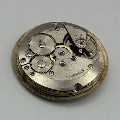 AS 1702/03 Watch Movement Date Rotary Manual Wind Vintage Swiss Parts 25.9mm