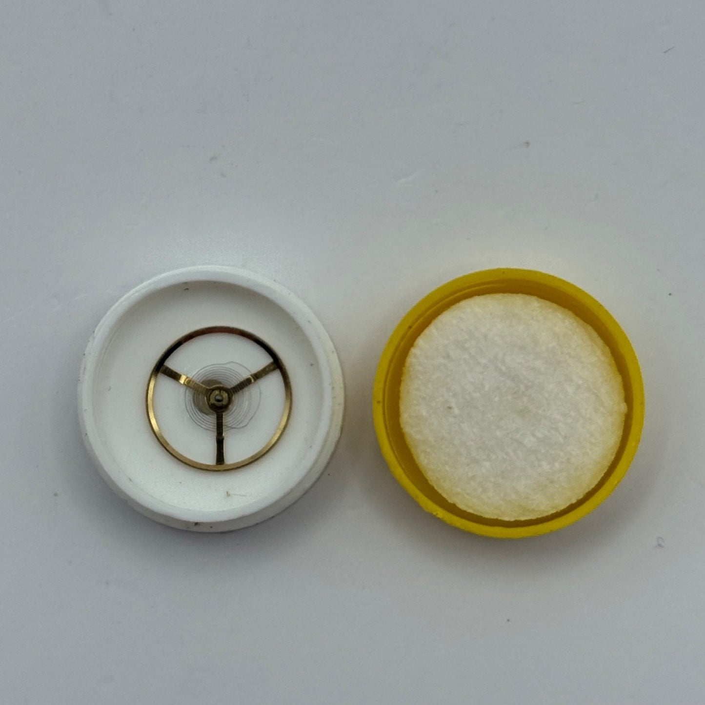 c.603 Balance Wheel Complete And Spring 10 1/2''' Watch Movement Parts NOS 