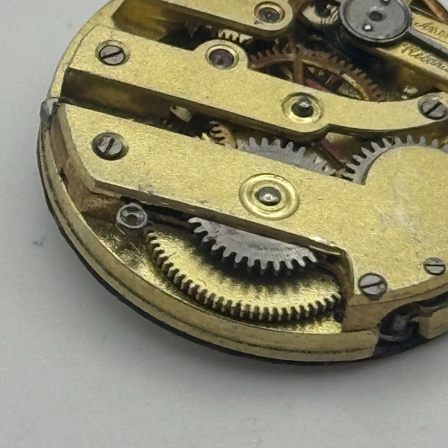 24.9mm Unidentified High Grade Manual Wind Watch Movement Vintage PARTS SPARES