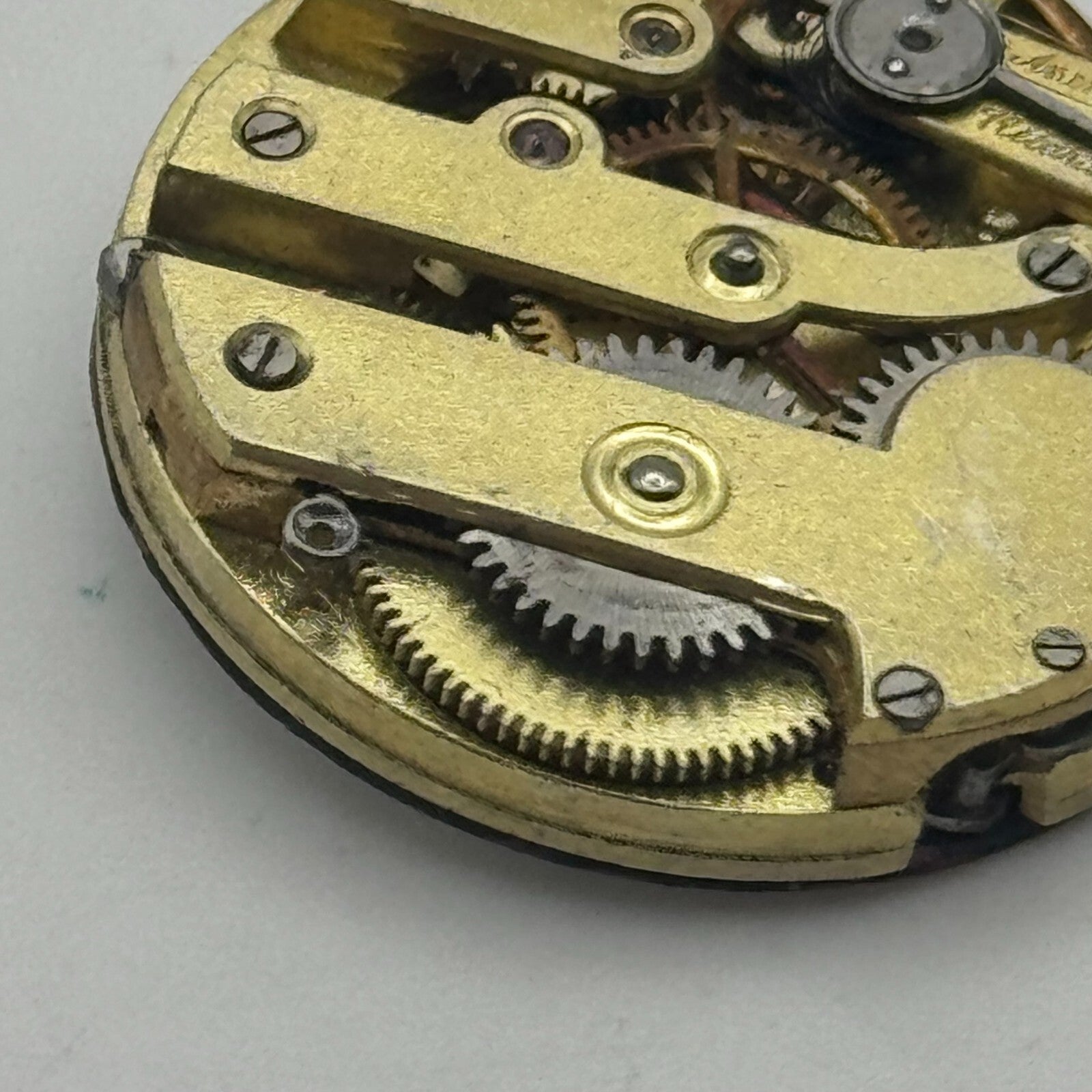 24.9mm Unidentified High Grade Manual Wind Watch Movement Vintage PARTS SPARES