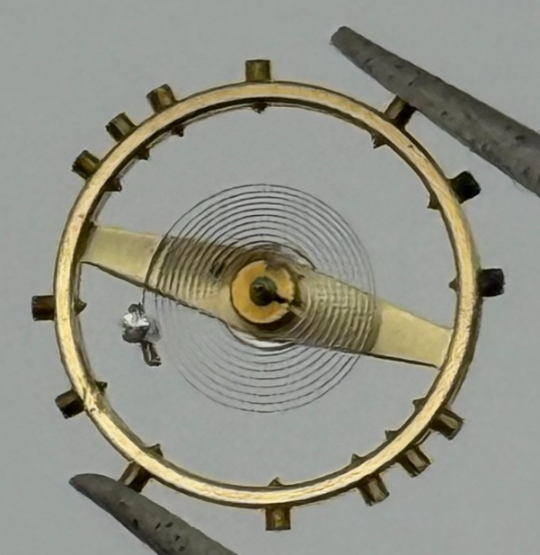 FHF 29 Balance Complete 8-12''' Renata Watch Movement Parts Vintage NOS