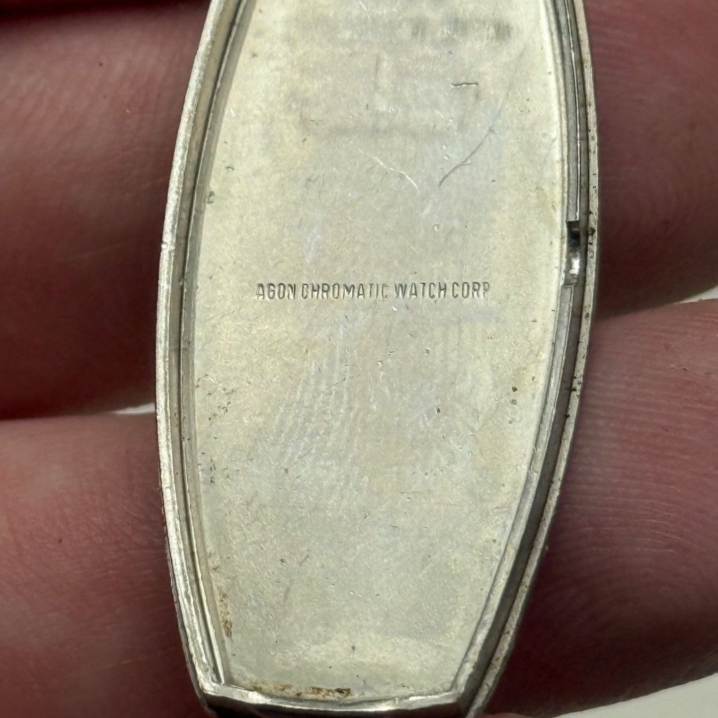 20mm Vintage Astral Rectangle Ronda RL 5101 Manual Wind Watch PARTS / REPAIR