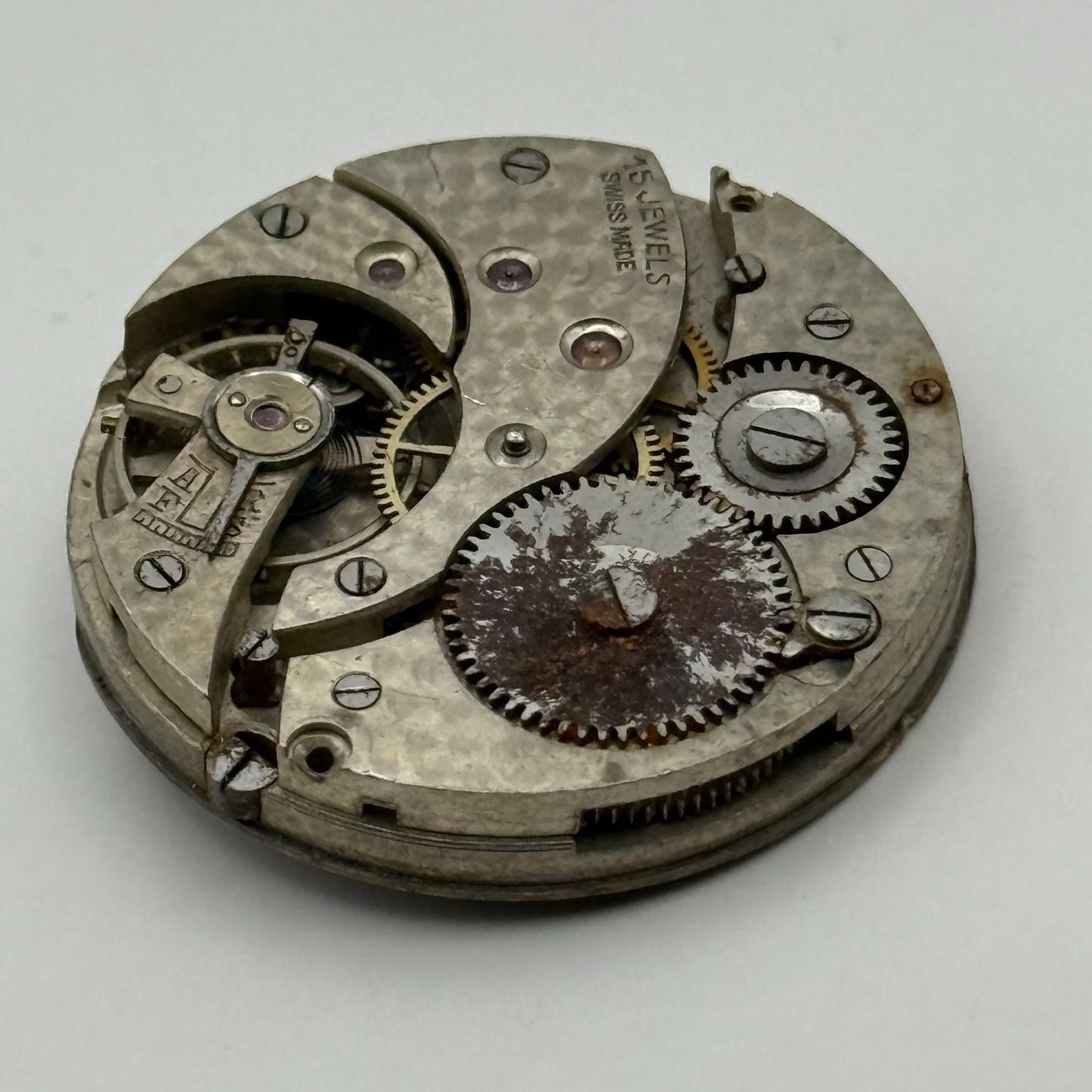 Patent 51482 Watch Movement Manual Wind Vintage Swiss Parts Repair 29.4mm