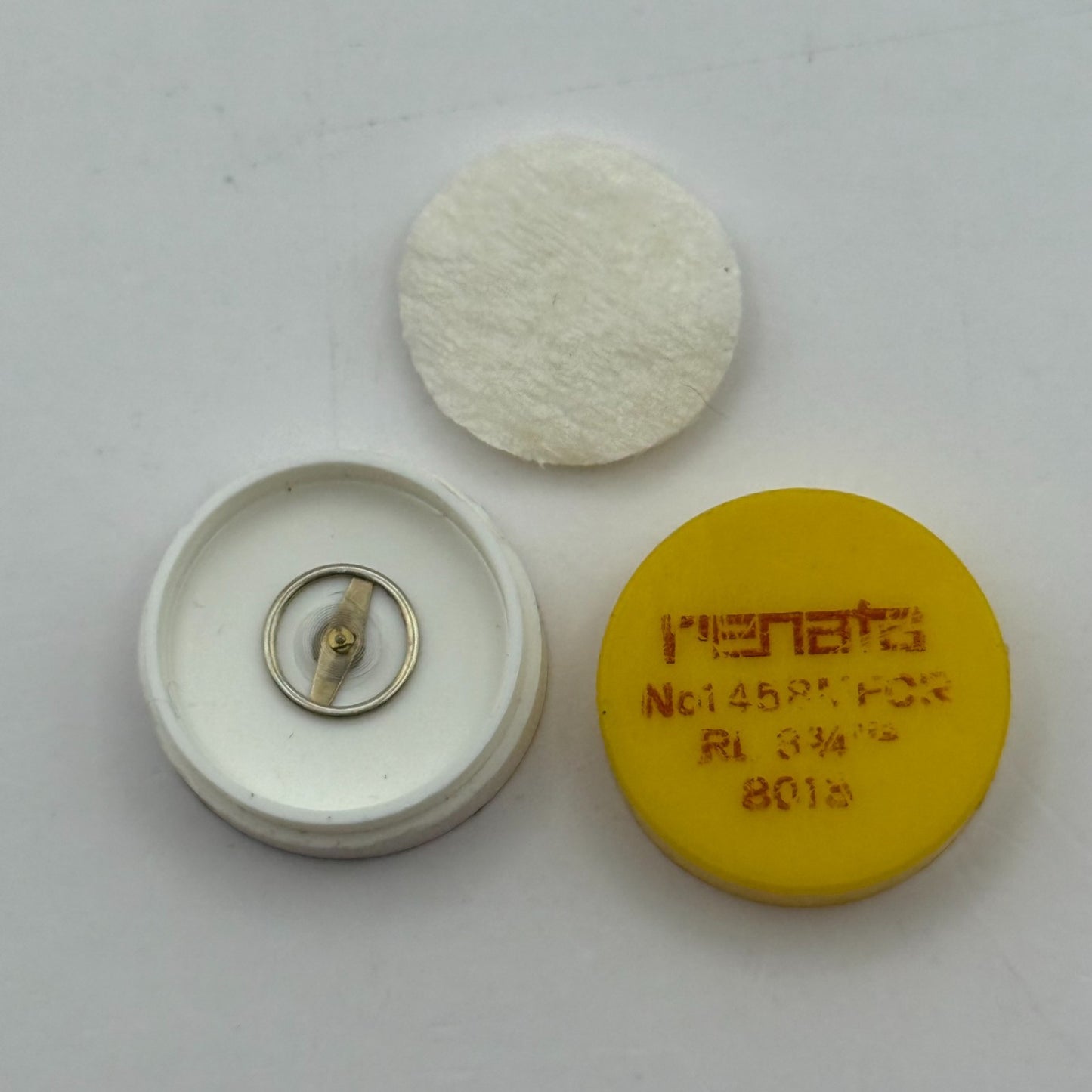 RL 8013 Balance Wheel Complete And Spring  8¾’’’ 1458 M Watch Movement Parts NOS