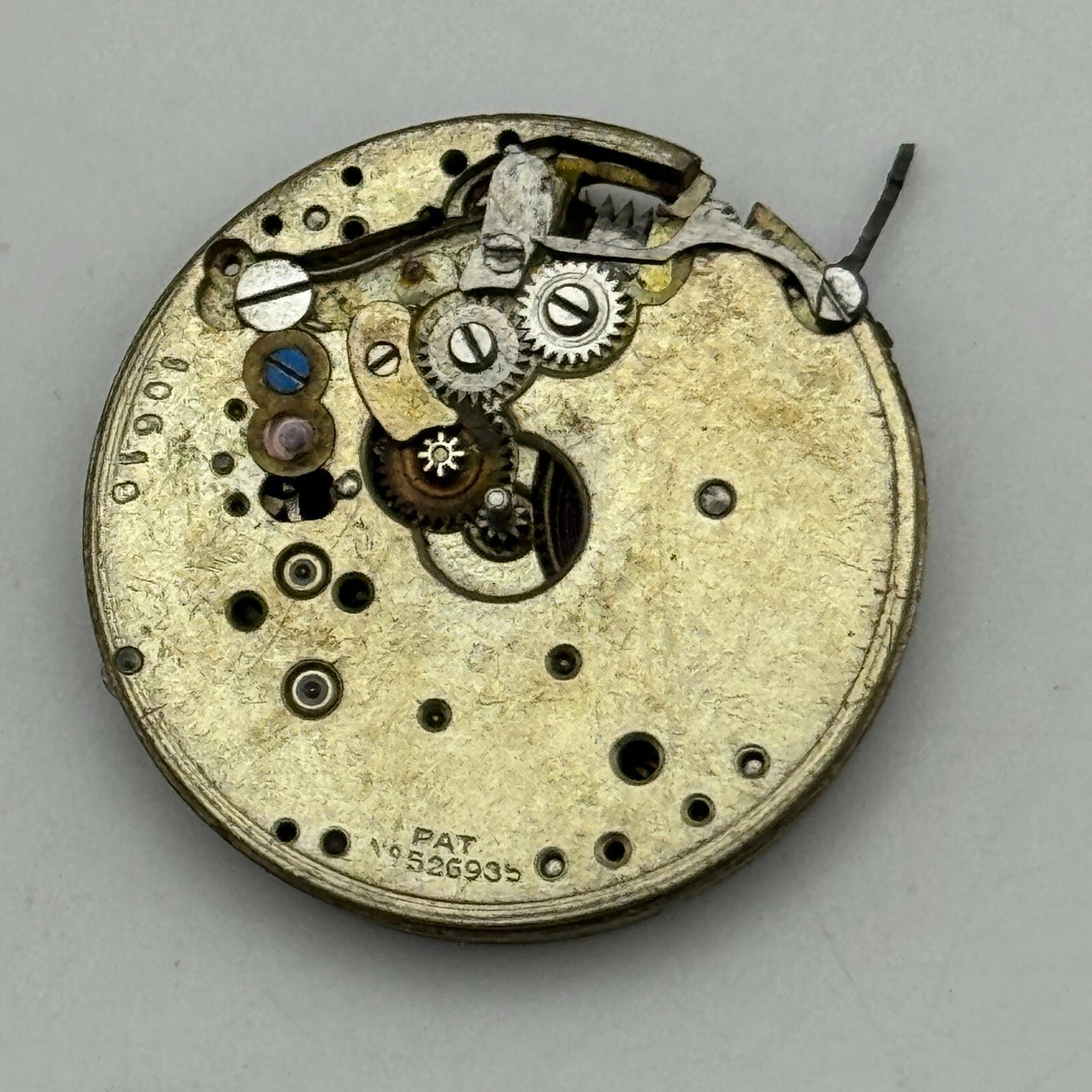 23.6mm Patent 9526935 Interesting Manual Wind Swiss Watch Movement PARTS SPARES