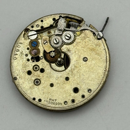 23.6mm Patent 9526935 Interesting Manual Wind Swiss Watch Movement PARTS SPARES