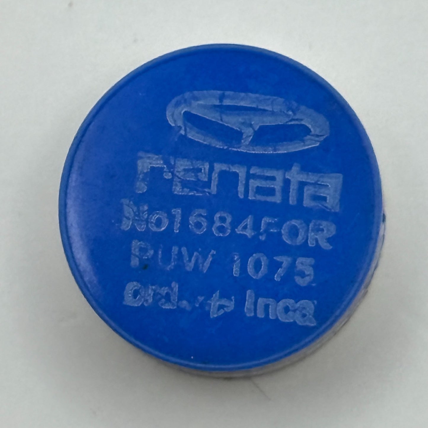 PUW 1075 Balance Wheel Complete And Spring 1684 Watch Movement Parts NOS