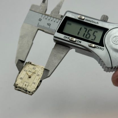 20mm Men's Helvetia 75A Tank Sub Seconds Watch Movement Manual Wind Swiss PARTS