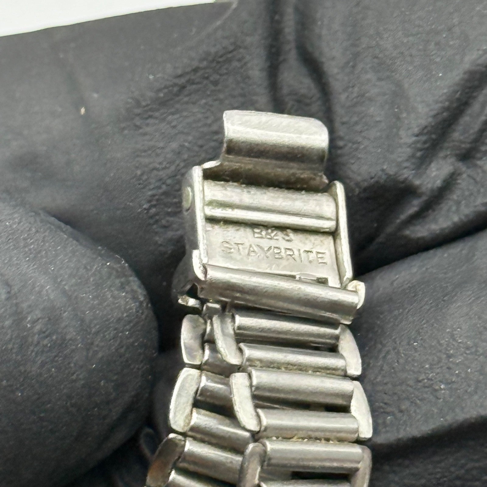 23mm Vintage Timex Cinderella Bonklip Bracelet Manual Wind Watch PARTS / REPAIR