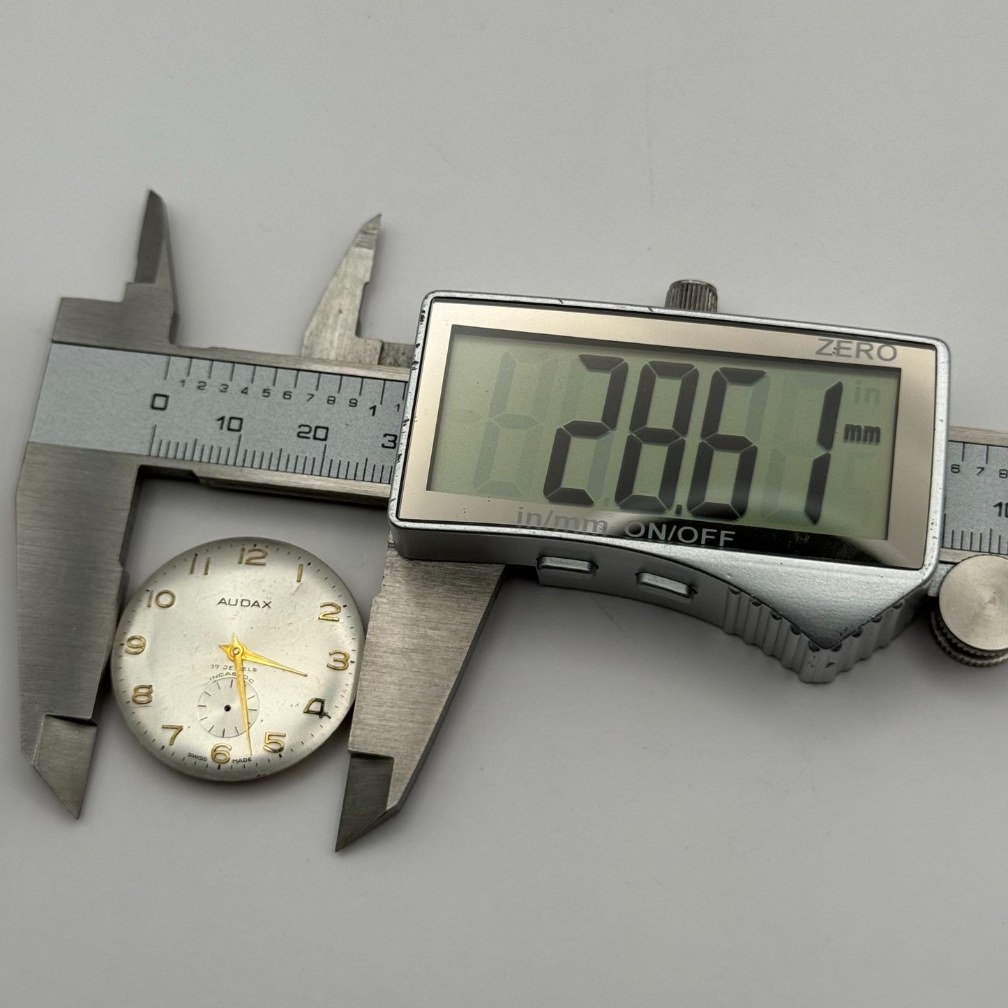 Peseux 7040 Watch Movement Audax Manual Wind Vintage Swiss Parts Repair 23.5mm