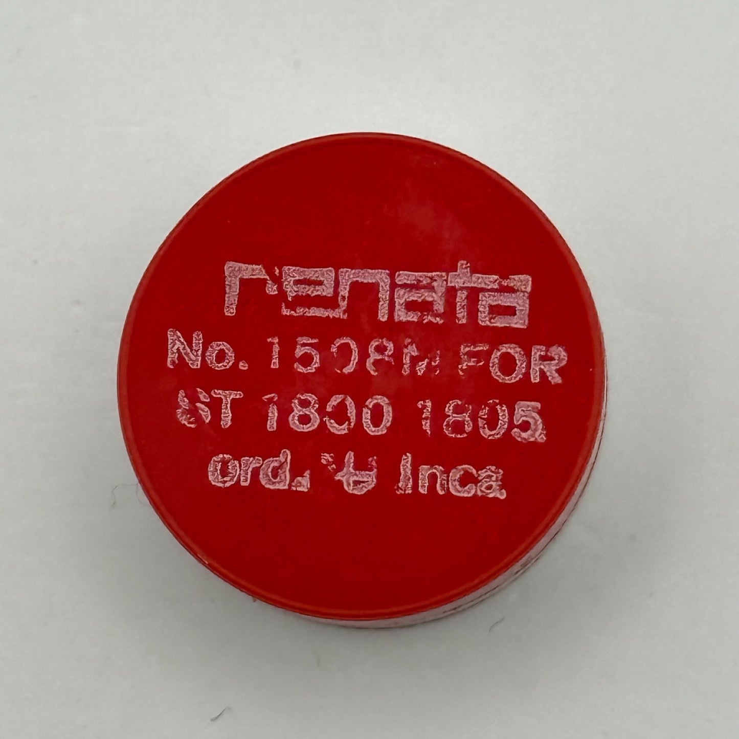 ST 1800, 1805 Balance Wheel Complete And Spring Ord + Inca  Watch Movement Parts