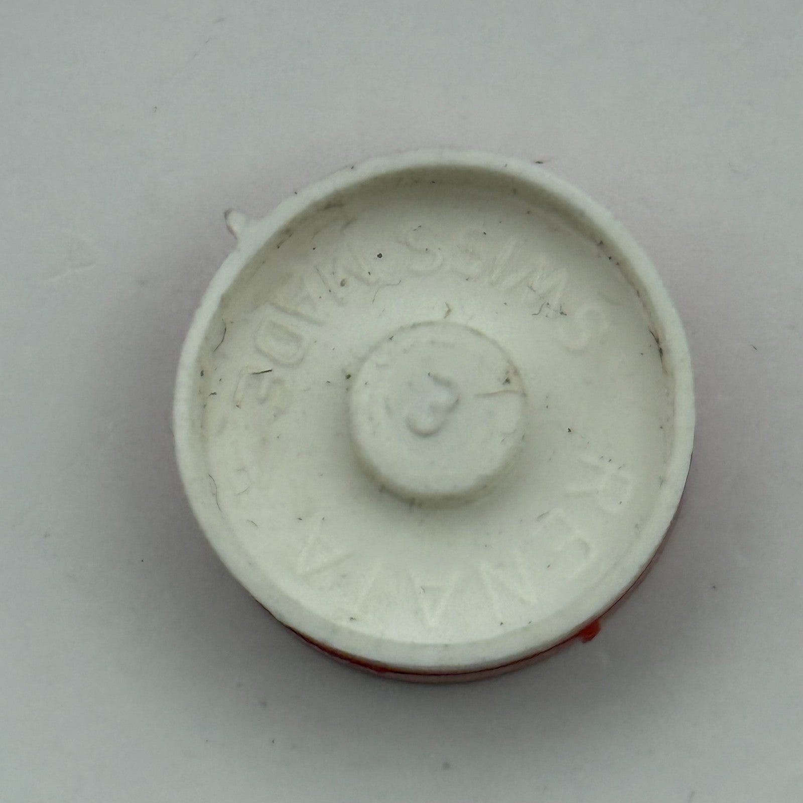 ETA 2412 Balance Wheel Complete And Spring 6¾’’’ 1257 M Watch Movement Parts NOS