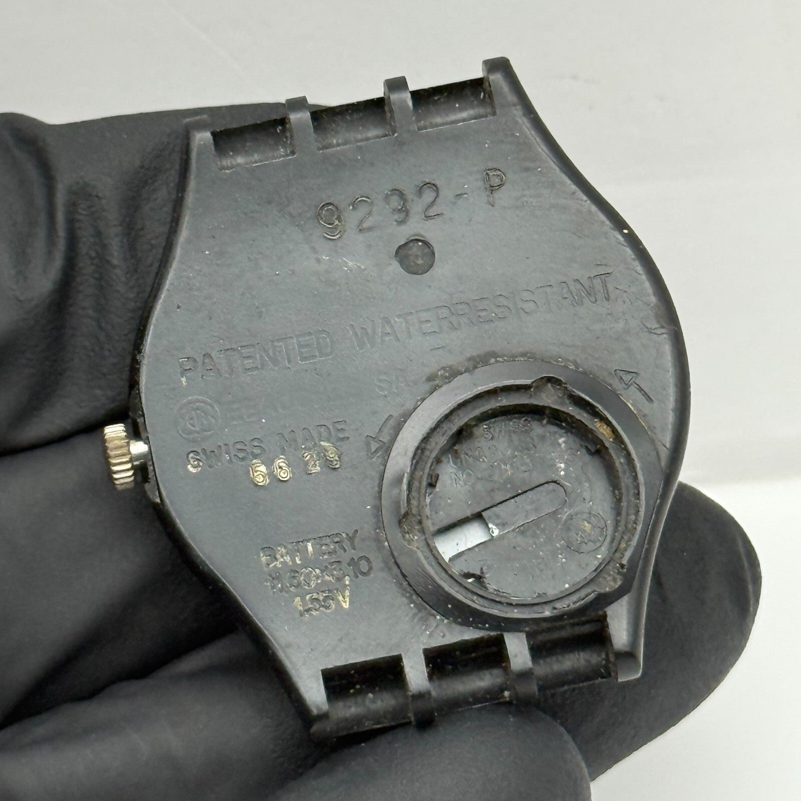 33mm Vintage 1989 Swatch GB125 Figueras Watch UNTESTED PARTS REPAIR