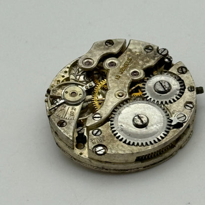 23.7mm Men's AS 340 A Schild Manual Wind 15 Jewels Swiss Watch Movement PARTS