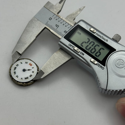 23.6mm SFG Porcelain Dial Swiss Trench Watch Movement Manual Wind PARTS SPARES