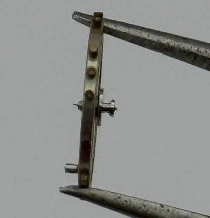 Peseux 320 336 N Balance Wheel Complete And Spring Watch Movement Parts