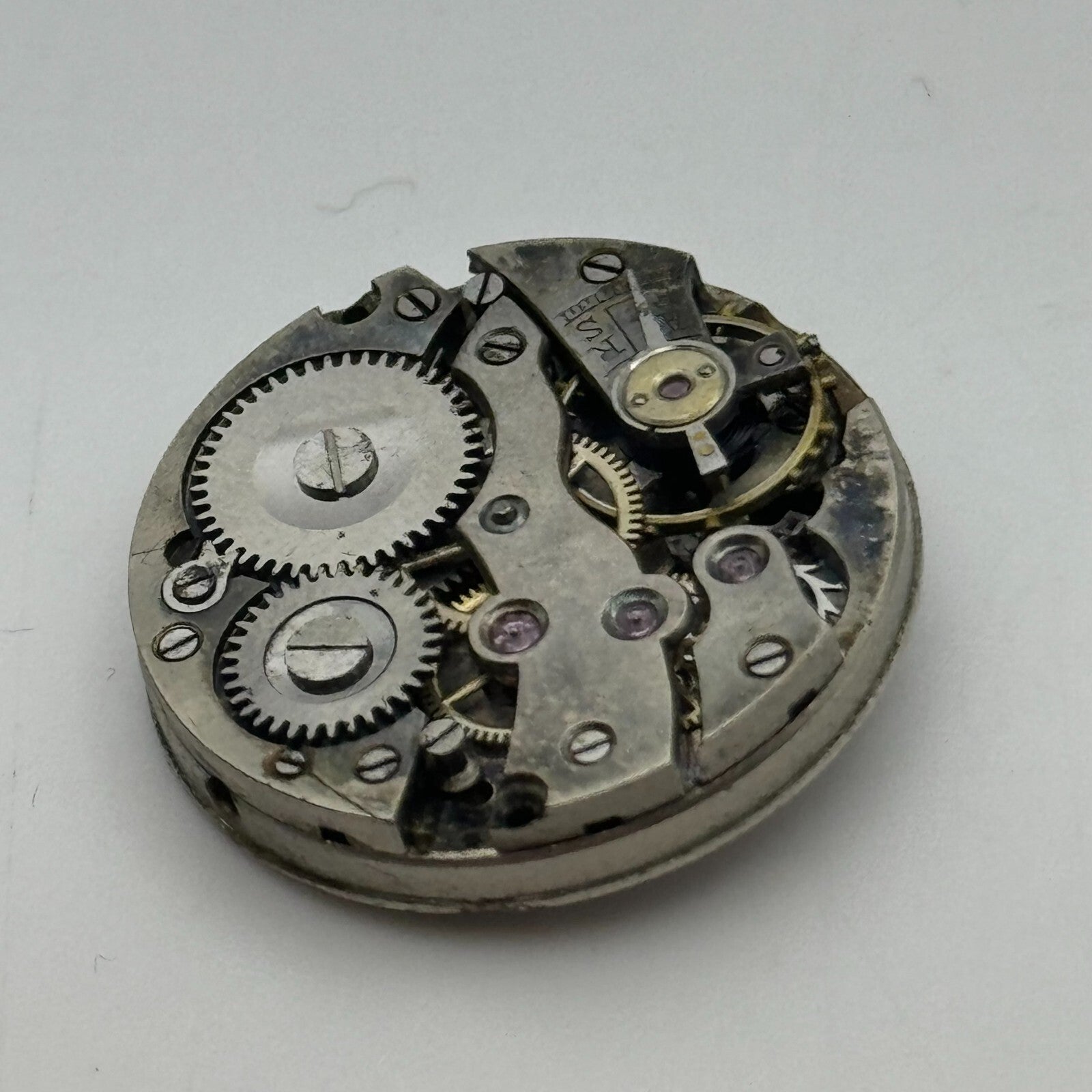23.6mm Balance Ok FHF Patent 51482 Manual Wind Watch Movement Swiss Made PARTS