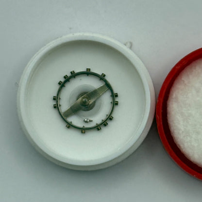 AS 415 Balance Wheel Complete And Spring 9 3/4''' 19 Watch Movement Parts NOS