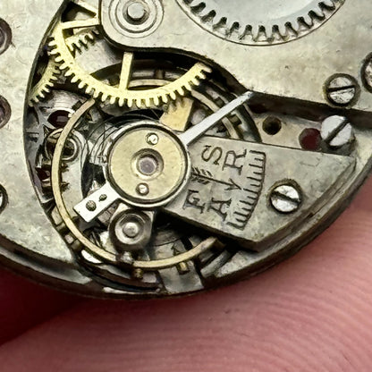 23.6mm 15 Jewels Military Trench Watch Movement Manual Wind Swiss Vintage PARTS