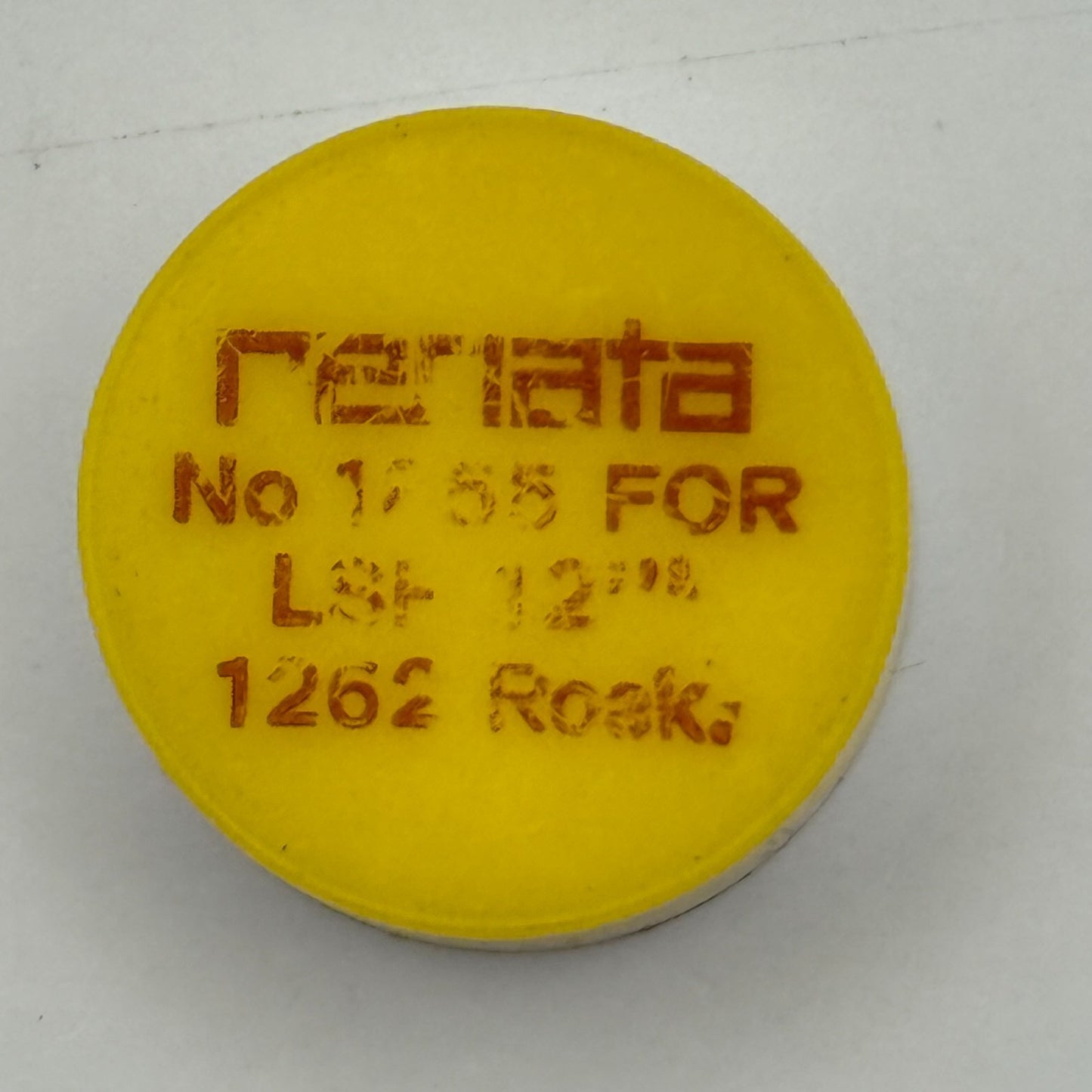 LSH 1262 Balance Wheel Complete And Spring 12’’’ Rosk  1855 Watch Movement Parts