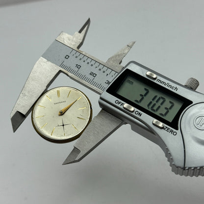 31mm Garrard ETA 1120 Balance Ok Manual Wind Watch Movement Swiss Vintage PARTS