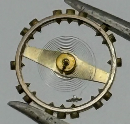 AS 976 1012 Balance Wheel Complete And Spring  29 M Watch Movement Parts NOS