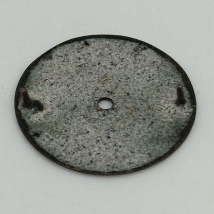 21.8mm Rare Antique Rolex Swiss Porcelain Watch Dial TO RESTORE PARTS REPAIR