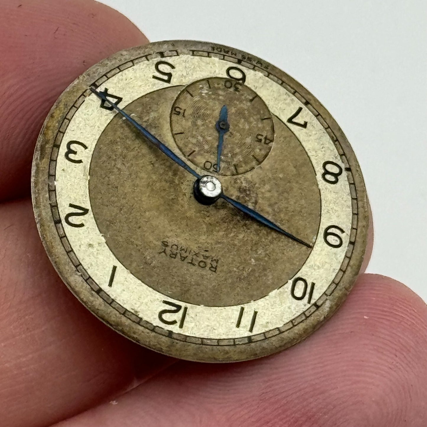 23.1mm Rotary Maximus Vertex Revue 76 Manual Wind Watch Movement Vintage PARTS