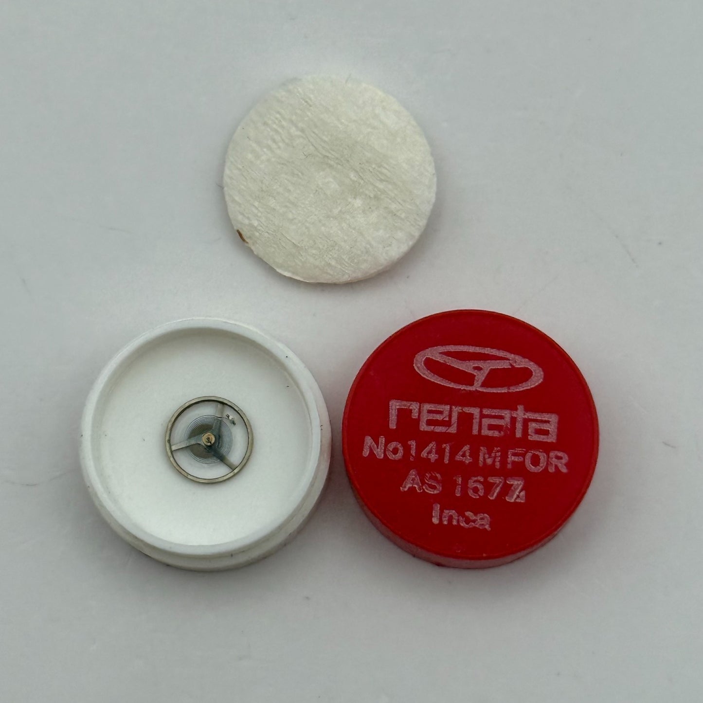 AS 1677 Balance Wheel Complete And Spring 1414 M Watch Movement Parts NOS