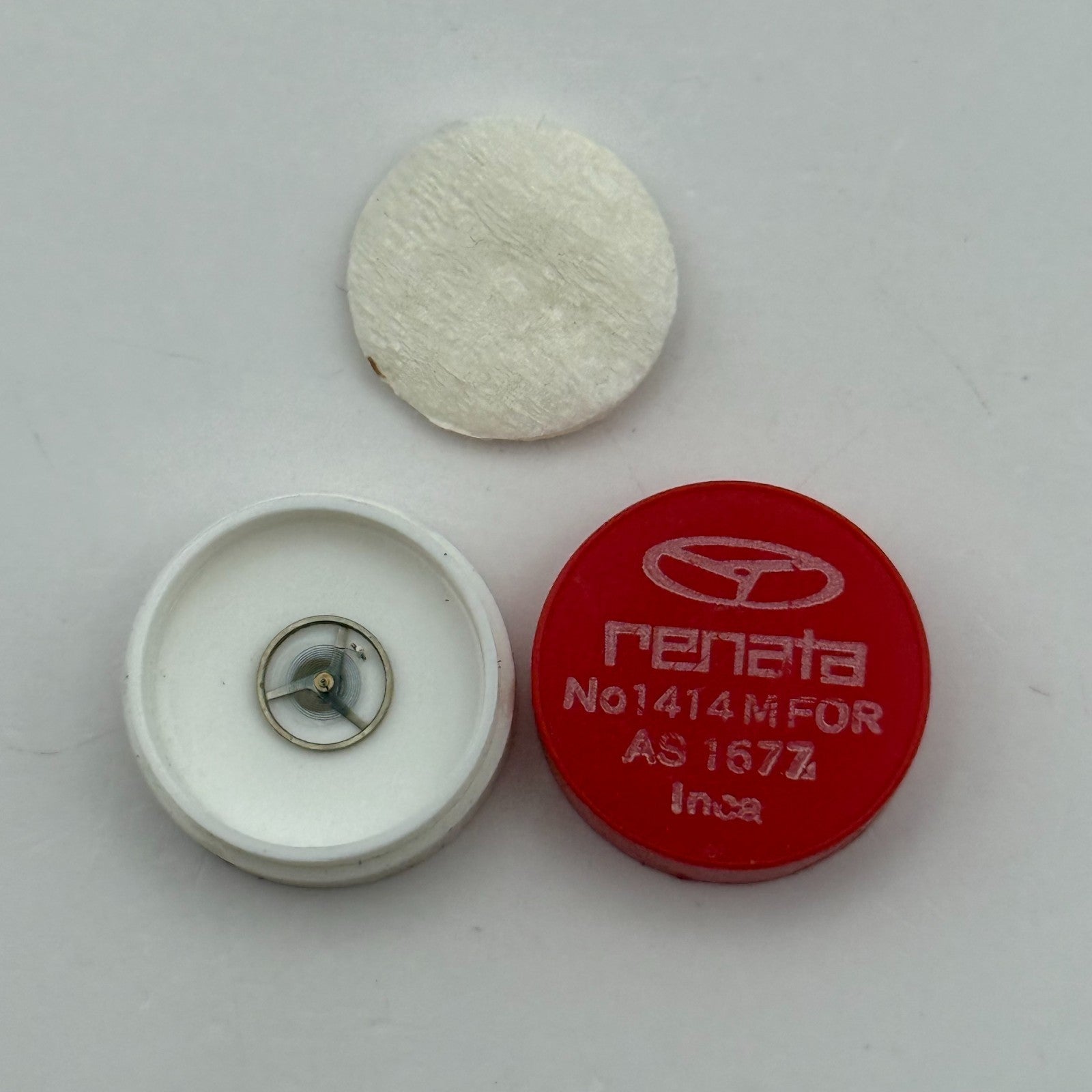 AS 1677 Balance Wheel Complete And Spring 1414 M Watch Movement Parts NOS