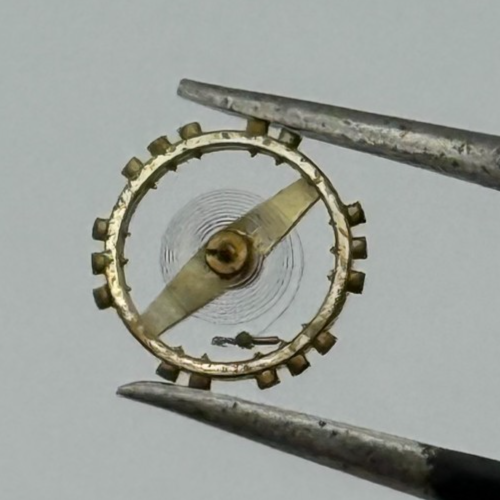 AS 976 1012 Balance Wheel Complete And Spring 29 M Watch Movement Parts NOS