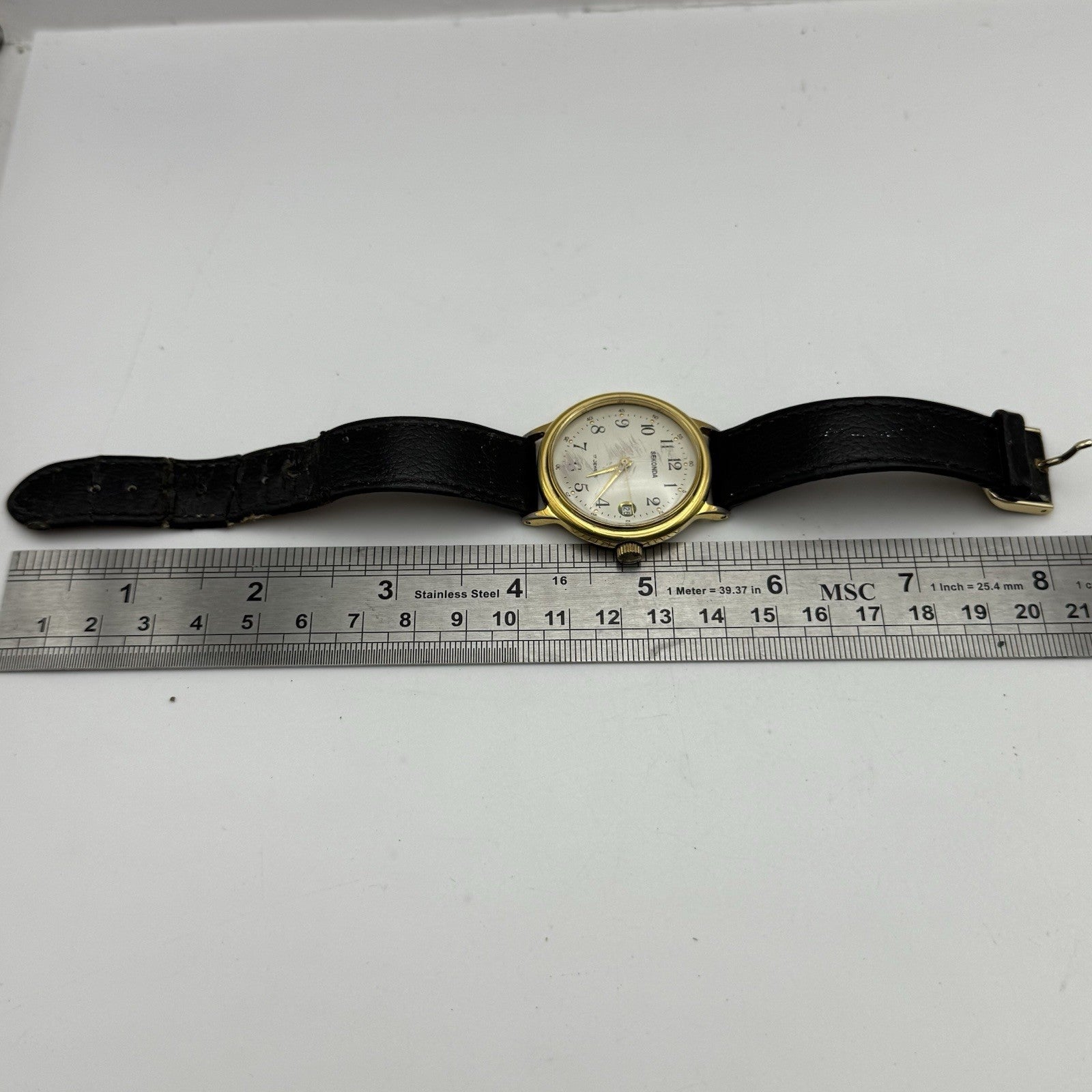 35mm Running Vintage Men’s Sekonda 17 Jewels Manual Wind Date Watch PARTS REPAIR