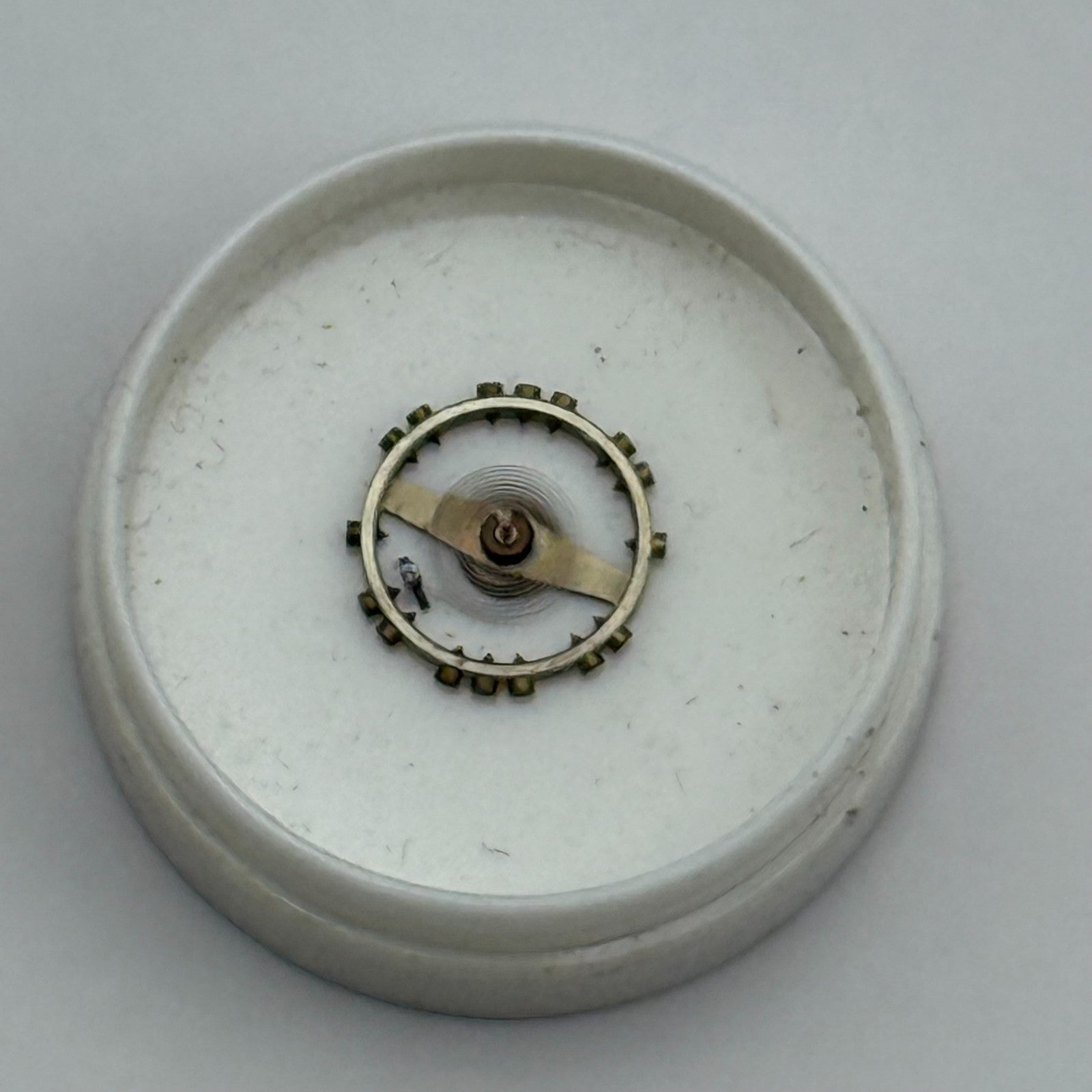 AS 976 1012 Balance Wheel Complete And Spring  29 M Watch Movement Parts NOS