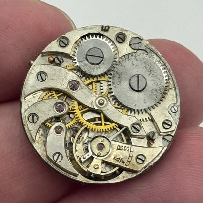 25mm Unidentified Roman Numerals Trench Watch Movement Manual Wind PARTS SPARES