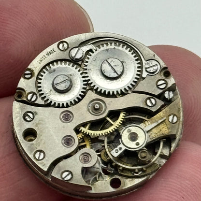 23.6mm GS Dubois SFG Manual Wind Watch Movement Vintage Swiss FOR PARTS SPARES