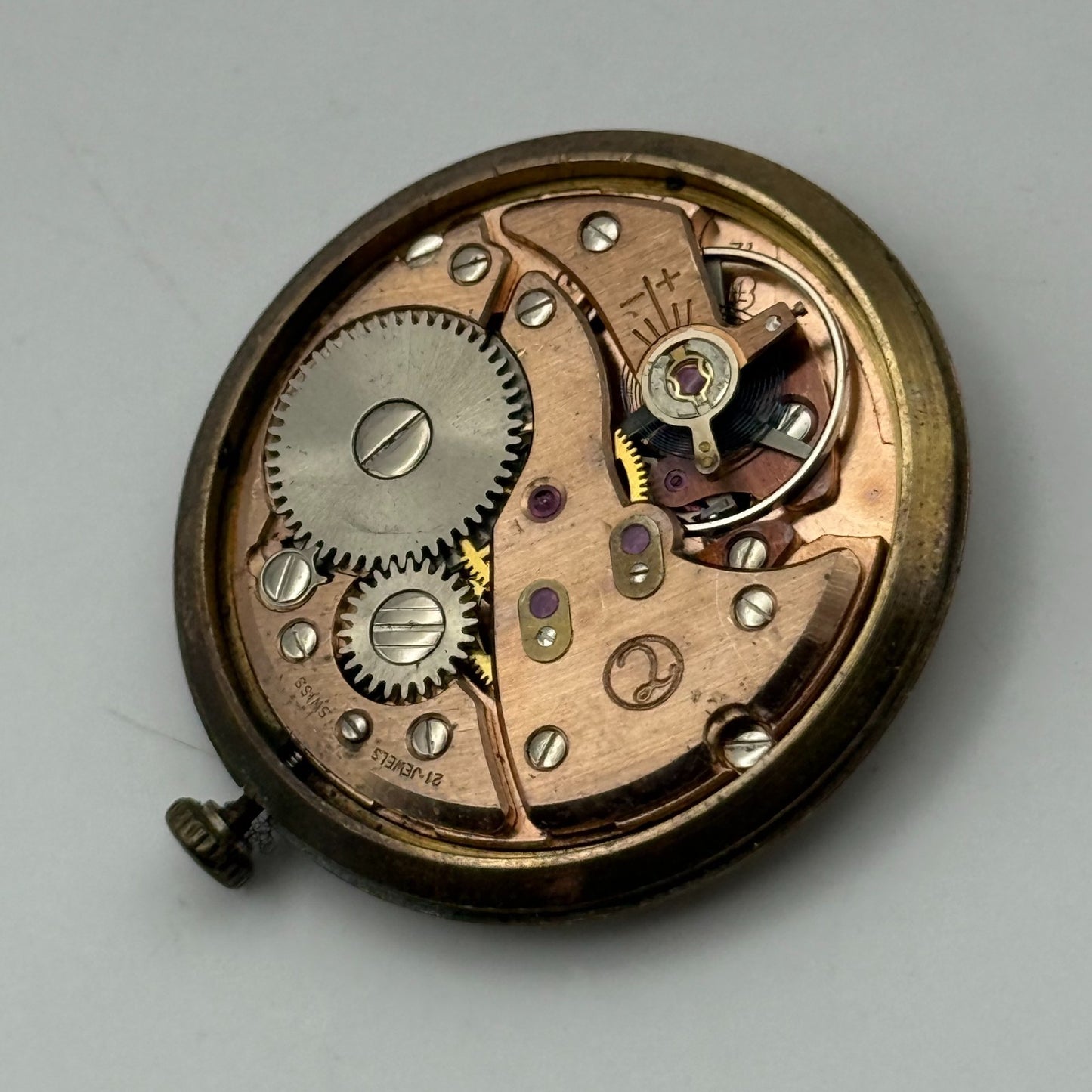 FHF 72 Watch Movement Excalibur Manual Wind Vintage Swiss Parts Repair 31mm