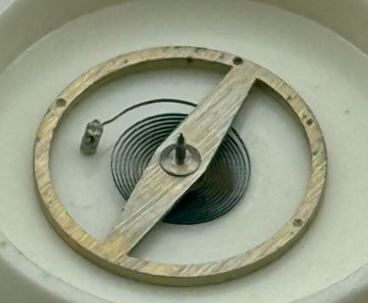 ST 1695 1786 Balance Wheel Complete And Spring Inca KIDF Watch Movement Parts 