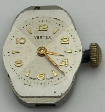 12.7mm Running Vertex Revue 85 Manual Wind 15 Jewels Swiss Watch Movement PARTS