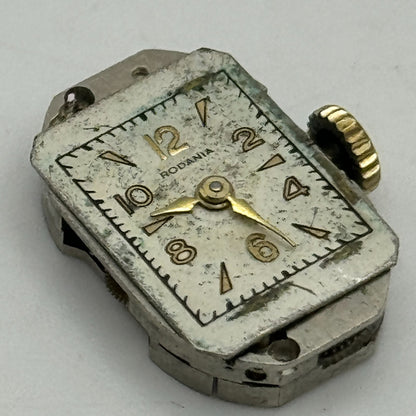 12.9mm Ladies Rodania AS 1051 A Schild Manual Wind Swiss Watch Movement PARTS