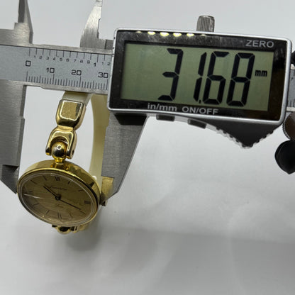 31mm Vintage Lucerne Swiss Gold Plated Manual Wind Bangle Watch PARTS / REPAIR