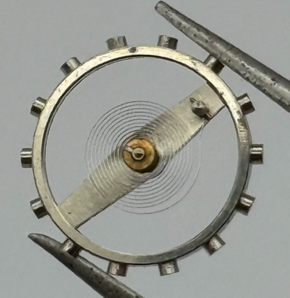 EB 1197 Balance Wheel Complete And Spring 10 1/2’’’ 103 M Watch Movement Parts