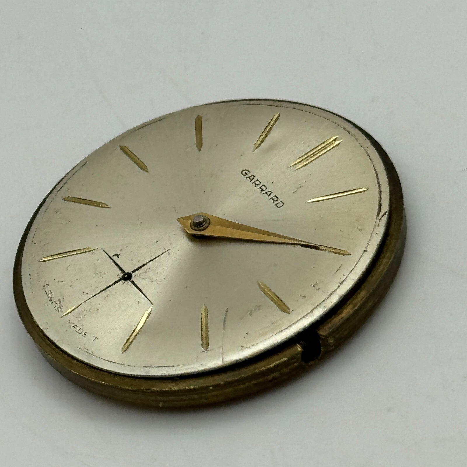 31mm Garrard ETA 1120 Balance Ok Manual Wind Watch Movement Swiss Vintage PARTS